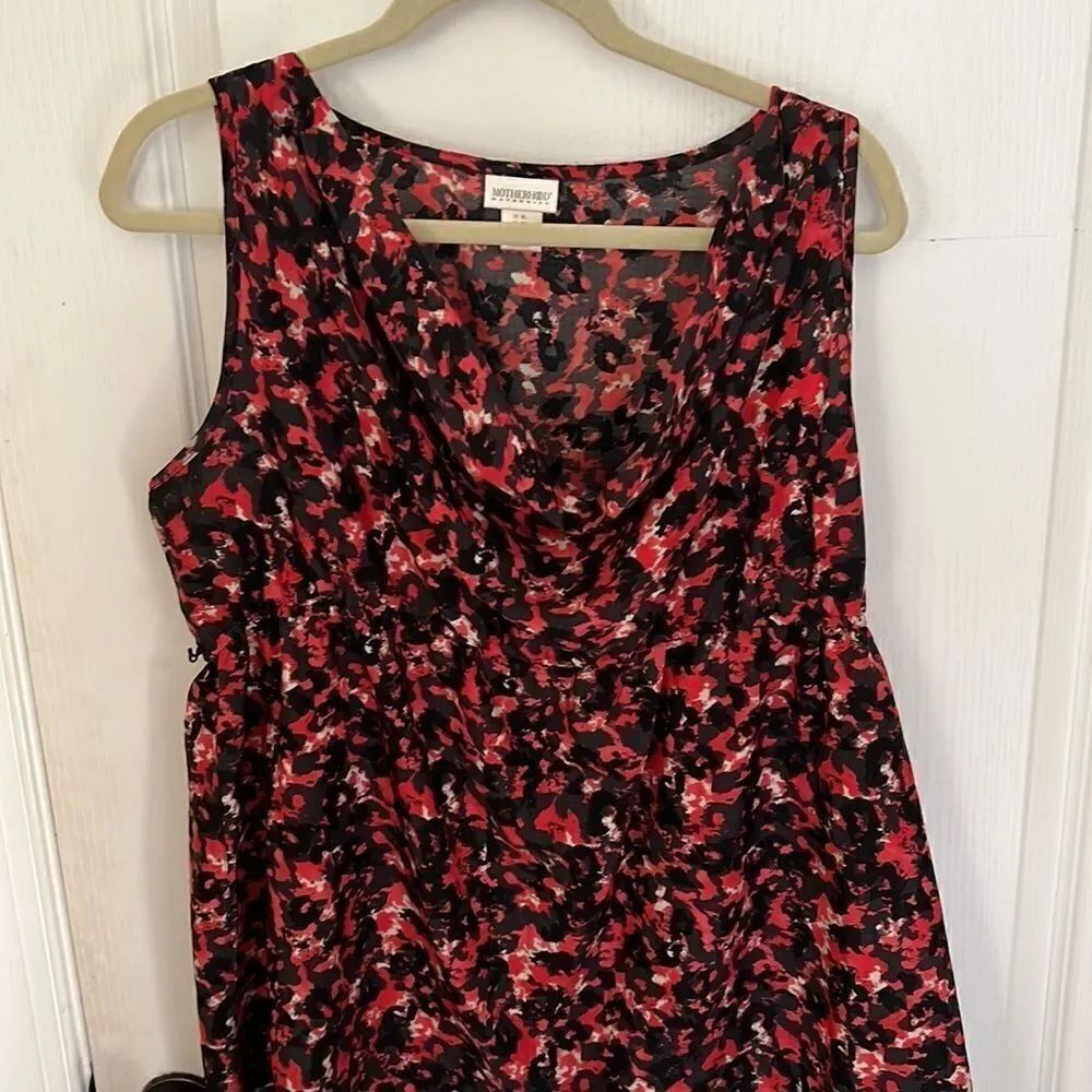 Motherhood maternity peplum blouse